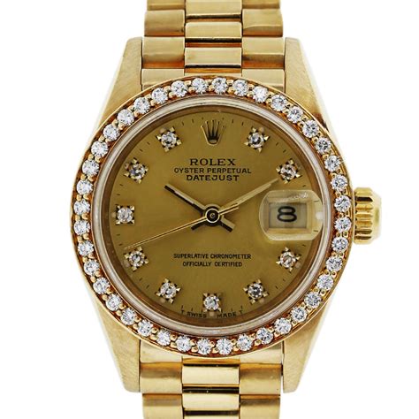 rolex datejust with diamond bezel & dial|Rolex Datejust diamond bezel aftermarket.